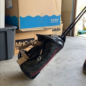 Brand new guess luggage bag